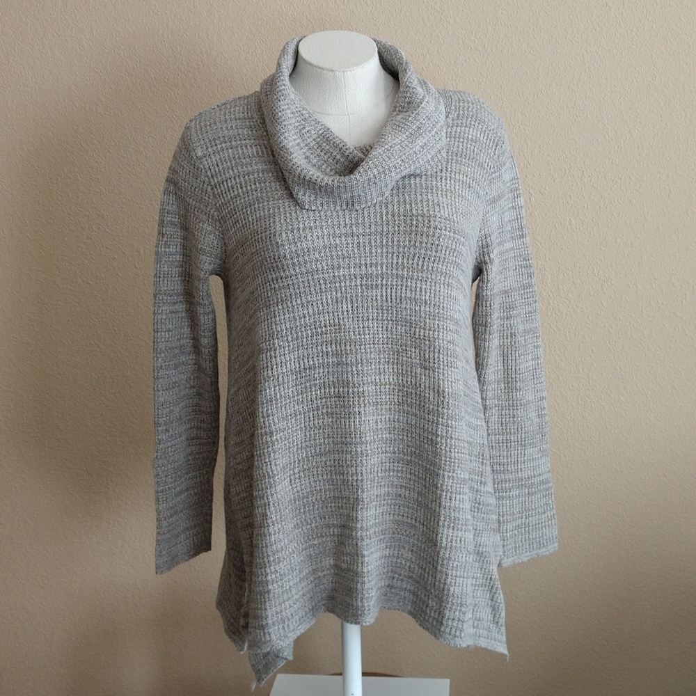eight eight eight 100% Cotton Cowl Neck Tunic Sweater Size M